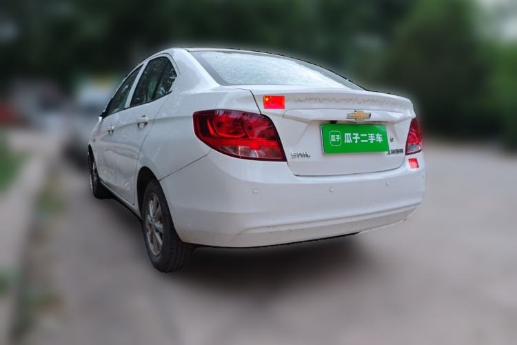 Used Chevrolet Sail 2011 Sedan 1.4L AMT Happiness Edition Rear Left 45 Deg