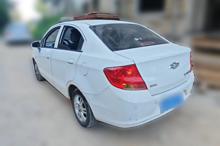 Used Chevrolet Sail 2011 Sedan 1.4L AMT Happiness Edition Rear Left 45 Deg