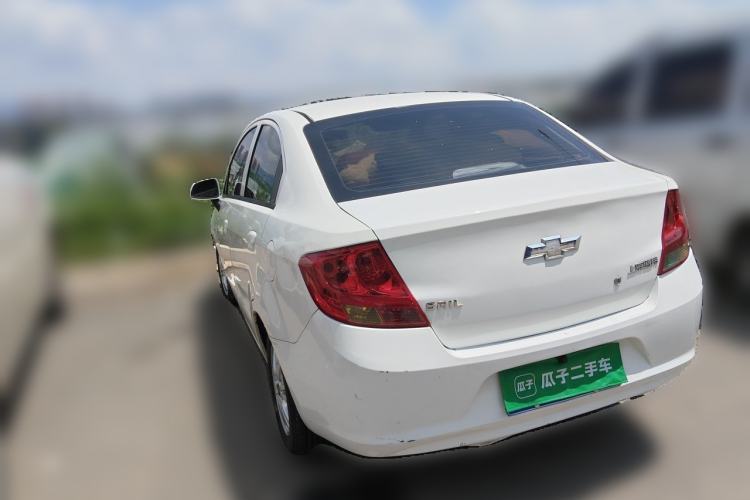 Used Chevrolet Sail 2011 Sedan 1.4L AMT Happiness Edition Rear Left 45 Deg