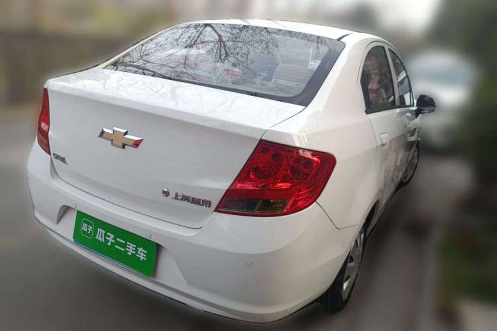 Used Chevrolet Sail 2011 Sedan 1.4L AMT Happiness Edition Rear Right 45 Deg