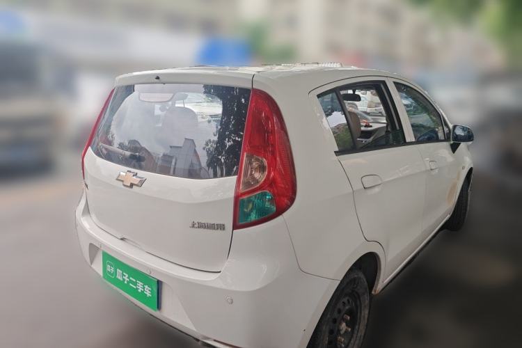 Used Chevrolet Sail 2011 Hatchback 1.4L AMT Happiness Edition Rear Right 45 Deg