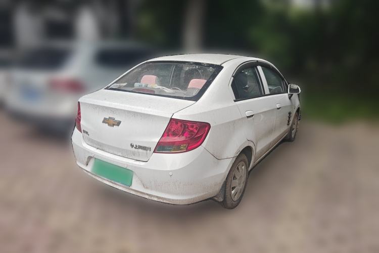 Used Chevrolet Sail 2011 Sedan 1.4L Manual Happiness Edition Rear Right 45 Deg