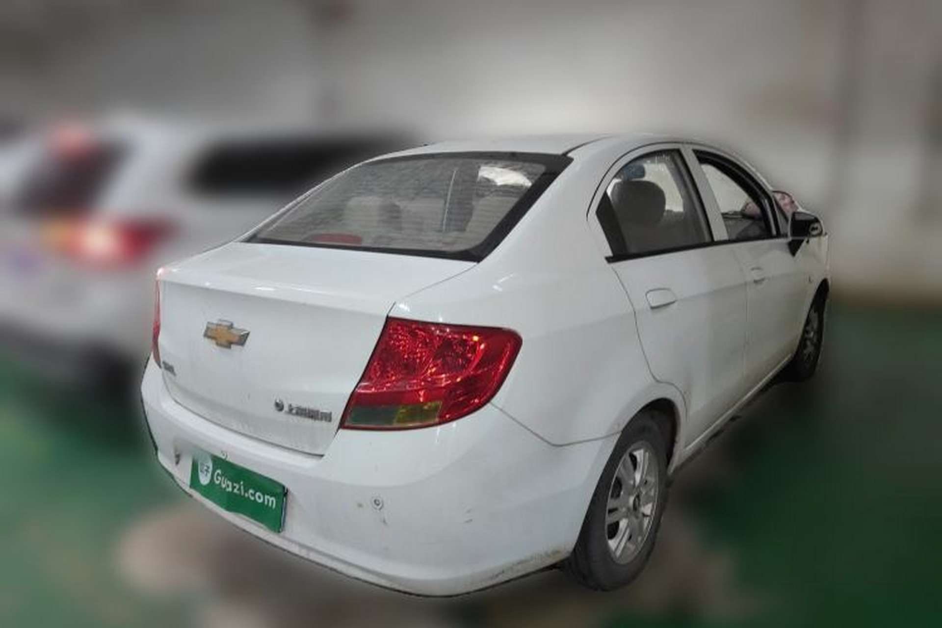 Used Chevrolet Sail 2011 Sedan 1.4L Manual Happiness Edition Rear Right 45 Deg