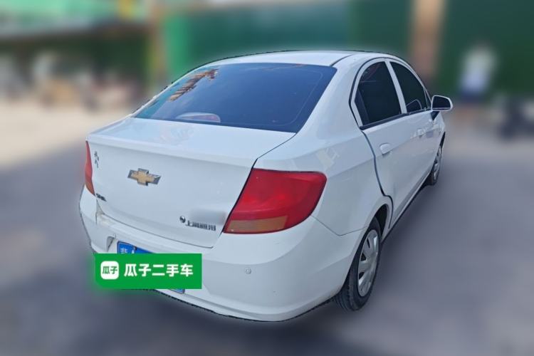 Used Chevrolet Sail 2011 Sedan 1.4L Manual Happiness Edition Rear Right 45 Deg