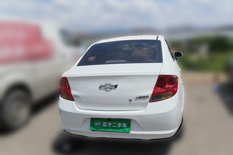 Used Chevrolet Sail 2011 Sedan 1.4L AMT Happiness Edition Rear