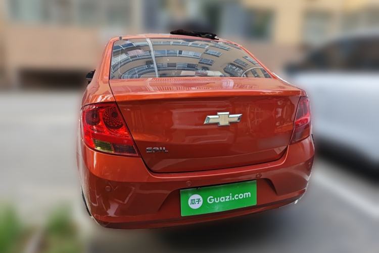 Used Chevrolet Sail 2011 Sedan 1.4L AMT Happiness Edition Rear