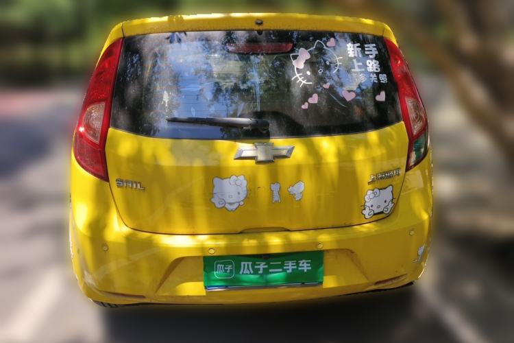 Used Chevrolet Sail 2011 Hatchback 1.4L AMT Happiness Edition Rear