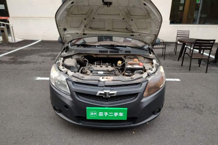 Used Chevrolet Sail 2013 Sedan 1.4L Manual Happiness Edition II Engine Bay