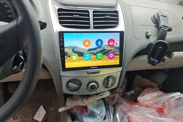Used Chevrolet Sail 2013 Sedan 1.2L Manual Warm Edition Audio And AC Panel