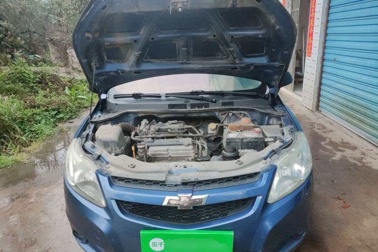 Used Chevrolet Sail 2013 Sedan 1.2L Manual Fashionable Happiness Edition Engine Bay