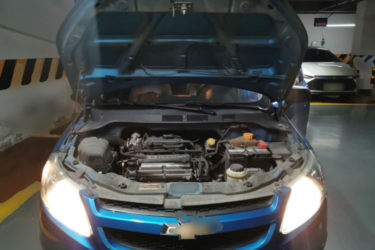 Used Chevrolet Sail 2013 Sedan 1.2L Manual Fashionable Happiness Edition Engine Bay
