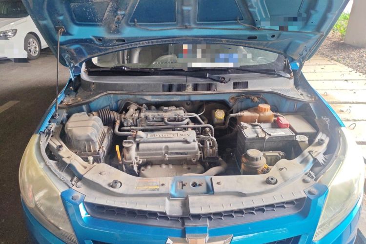 Used Chevrolet Sail 2013 Sedan 1.2L Manual Fashionable Happiness Edition Engine Bay
