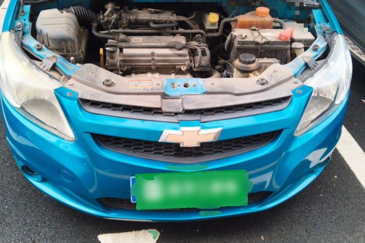Used Chevrolet Sail 2013 Sedan 1.2L Manual Fashionable Happiness Edition Engine Bay