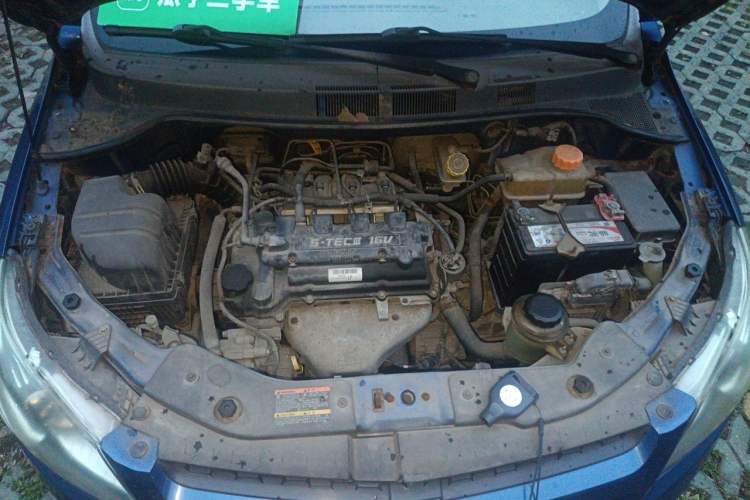 Used Chevrolet Sail 2013 Sedan 1.4L Manual Ideal Edition Engine Bay
