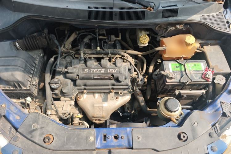 Used Chevrolet Sail 2013 Sedan 1.4L Manual Happiness Edition II Engine Bay