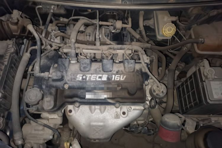 Used Chevrolet Sail 2013 Sedan 1.4L Manual Ideal Happiness Edition Engine Bay
