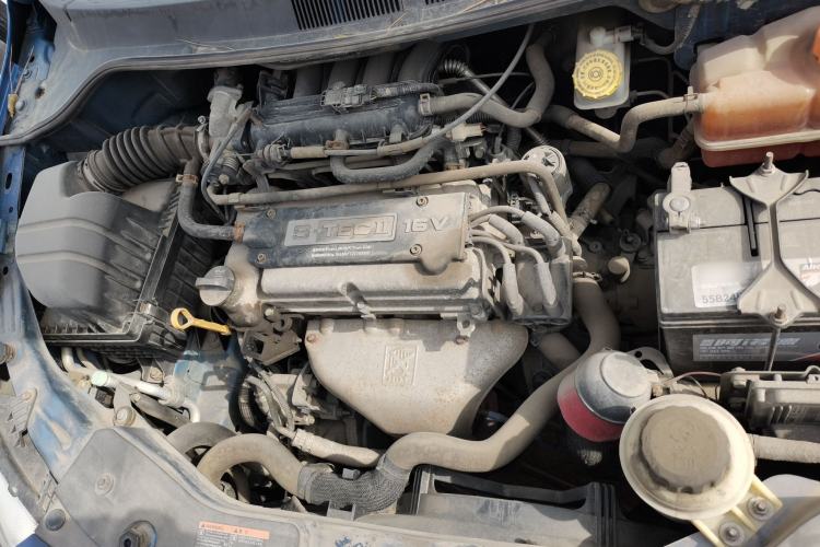 Used Chevrolet Sail 2013 Sedan 1.2L Manual Fashionable Happiness Edition Engine Bay