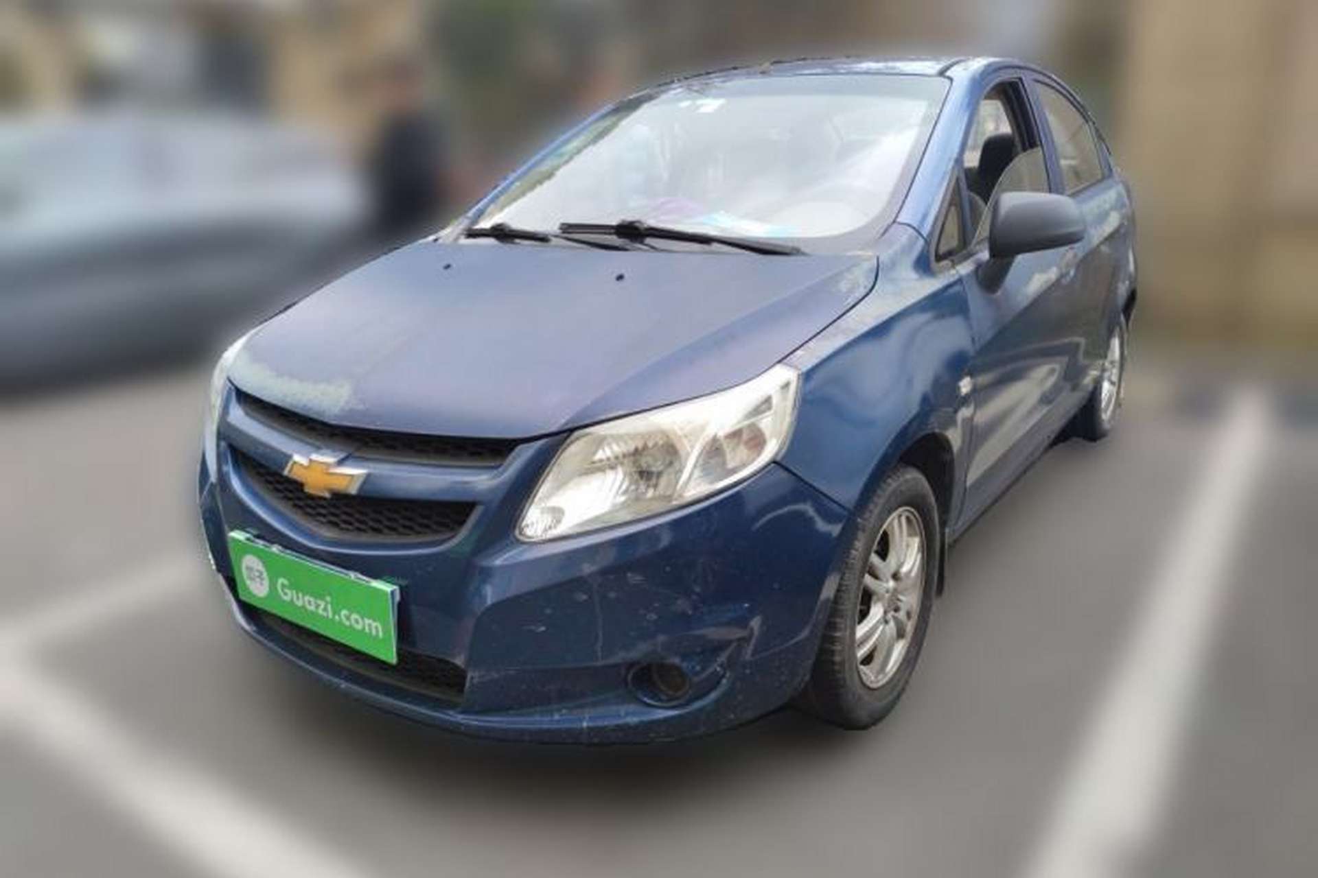Used Chevrolet Sail 2013 Sedan 1.2L Manual Fashionable Happiness Edition Front Left 45 Deg