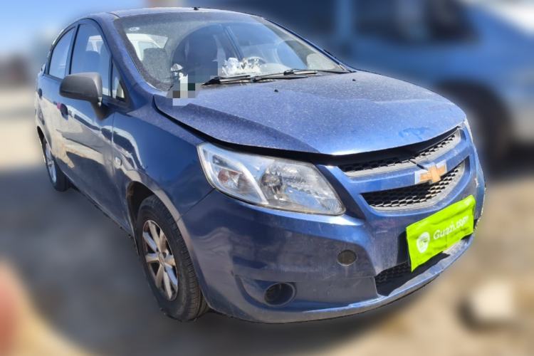 Used Chevrolet Sail 2013 Sedan 1.2L Manual Warm Edition Front Right 45 Deg