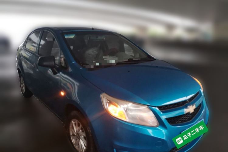 Used Chevrolet Sail 2013 Sedan 1.2L Manual Warm Edition Front Right 45 Deg