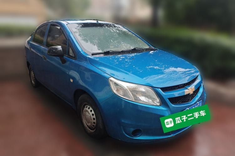 Used Chevrolet Sail 2013 Sedan 1.2L Manual Warm Edition Front Right 45 Deg