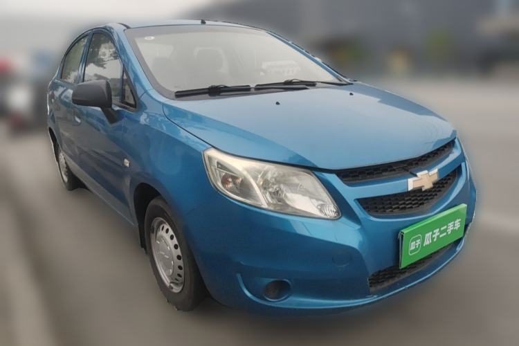 Used Chevrolet Sail 2013 Sedan 1.2L Manual Warm Edition Front Right 45 Deg