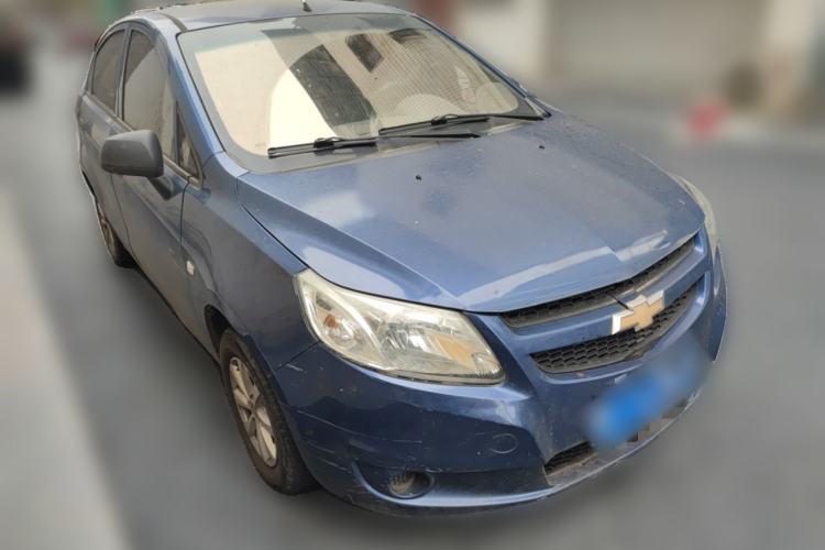 Used Chevrolet Sail 2013 Sedan 1.2L Manual Fashion Edition Front Right 45 Deg