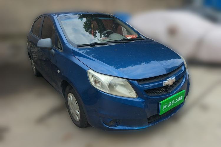 Used Chevrolet Sail 2013 Sedan 1.2L Manual Fashion Edition Front Right 45 Deg