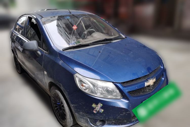 Used Chevrolet Sail 2013 Sedan 1.2L Manual Fashion Edition Front Right 45 Deg