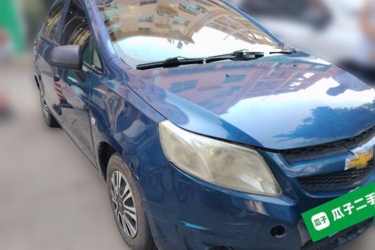 Used Chevrolet Sail 2013 Sedan 1.2L Manual Warm Edition Front Right 45 Deg