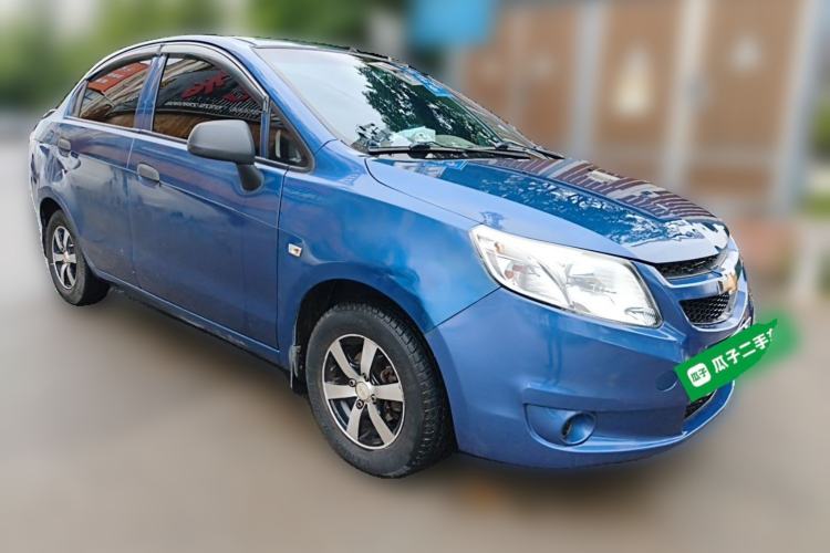 Used Chevrolet Sail 2013 Sedan 1.2L Manual Fashion Edition Front Right 45 Deg