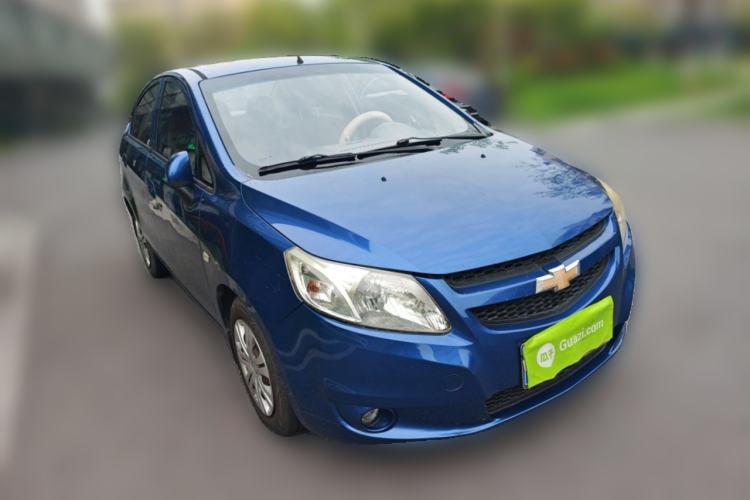 Used Chevrolet Sail 2013 Sedan 1.4L Manual - Youyi Happiness Edition Front Right 45 Deg