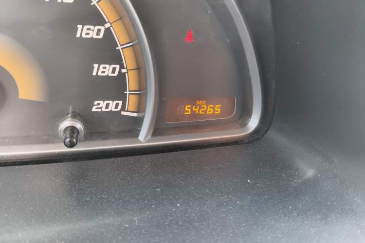 Used Chevrolet Sail 2013 Sedan 1.2L Manual Warm Edition Odometer Close Up