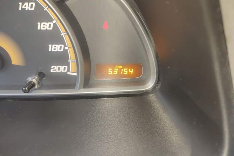 Used Chevrolet Sail 2013 Sedan 1.2L Manual Warm Edition Odometer Close Up