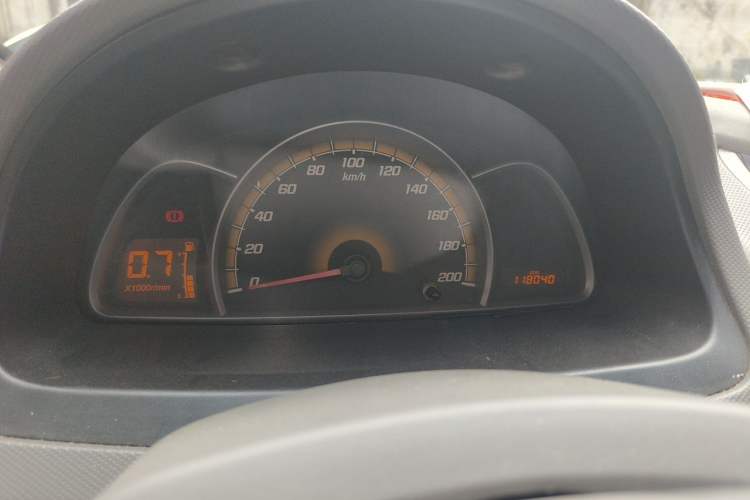 Used Chevrolet Sail 2013 Sedan 1.2L Manual Fashion Edition Odometer Close Up
