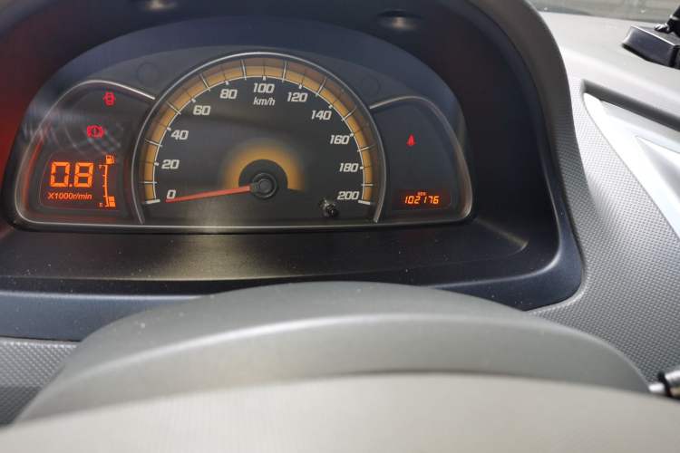 Used Chevrolet Sail 2013 Sedan 1.2L Manual Fashion Edition Odometer Close Up