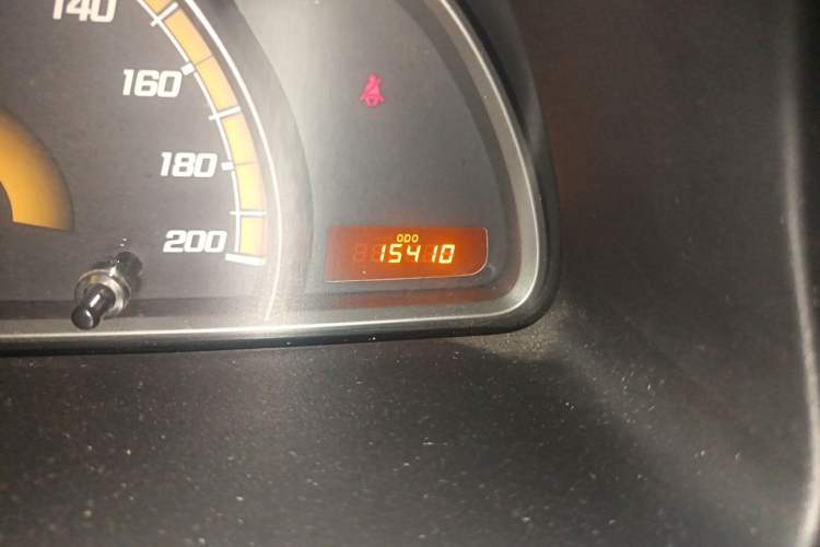 Used Chevrolet Sail 2013 Sedan 1.4L Manual Ideal Edition Odometer Close Up