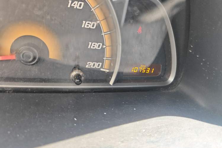 Used Chevrolet Sail 2013 Sedan 1.4L Manual Elegance Edition Odometer Close Up