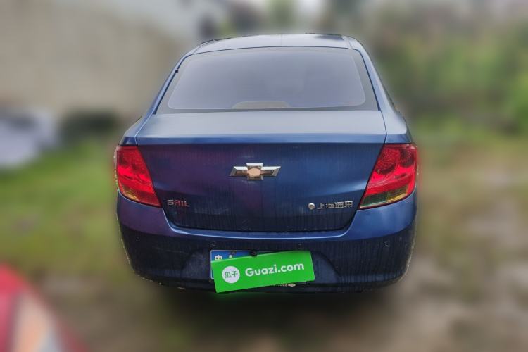 Used Chevrolet Sail 2013 Sedan 1.2L Manual Fashionable Happiness Edition Rear