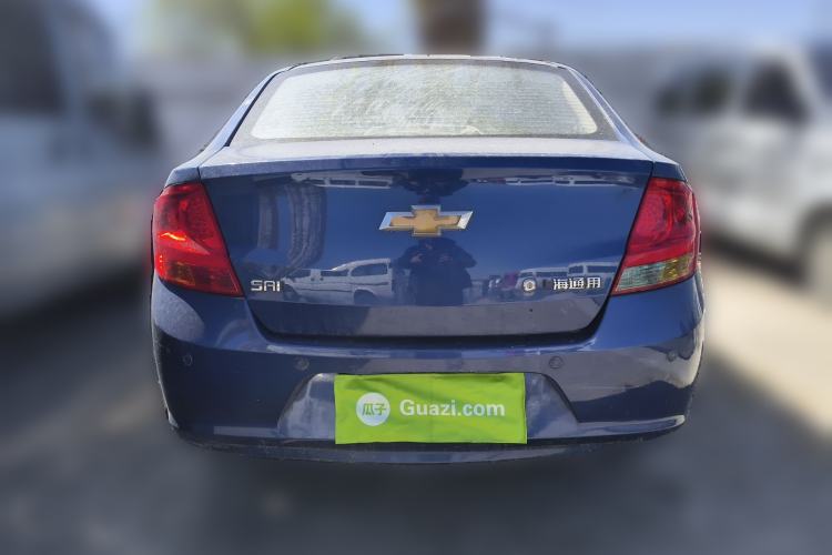 Used Chevrolet Sail 2013 Sedan 1.2L Manual Warm Edition Rear