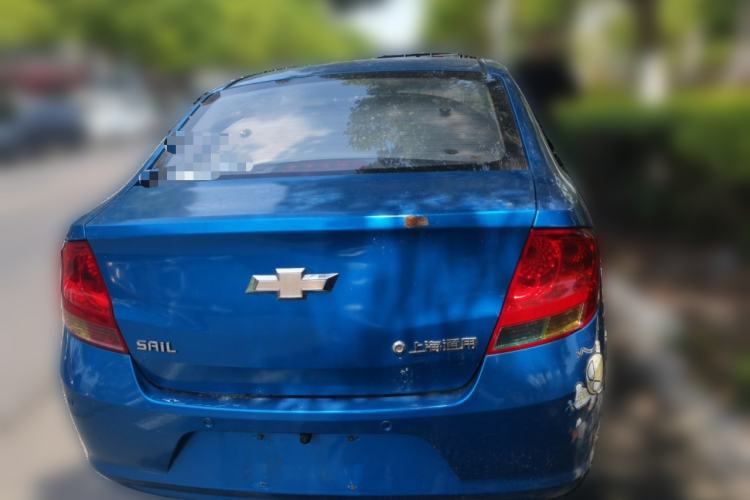 Used Chevrolet Sail 2013 Sedan 1.2L Manual Fashionable Happiness Edition Rear