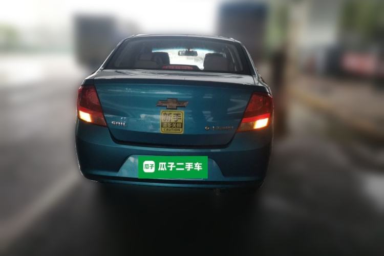 Used Chevrolet Sail 2013 Sedan 1.2L Manual Warm Edition Rear