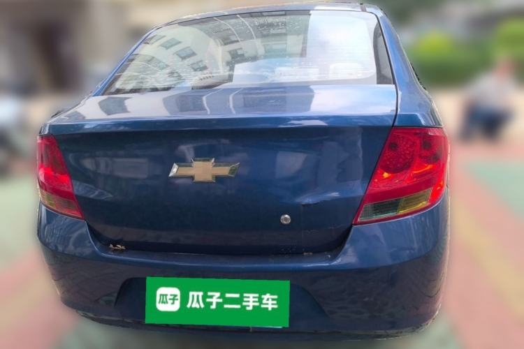 Used Chevrolet Sail 2013 Sedan 1.2L Manual Warm Edition Rear