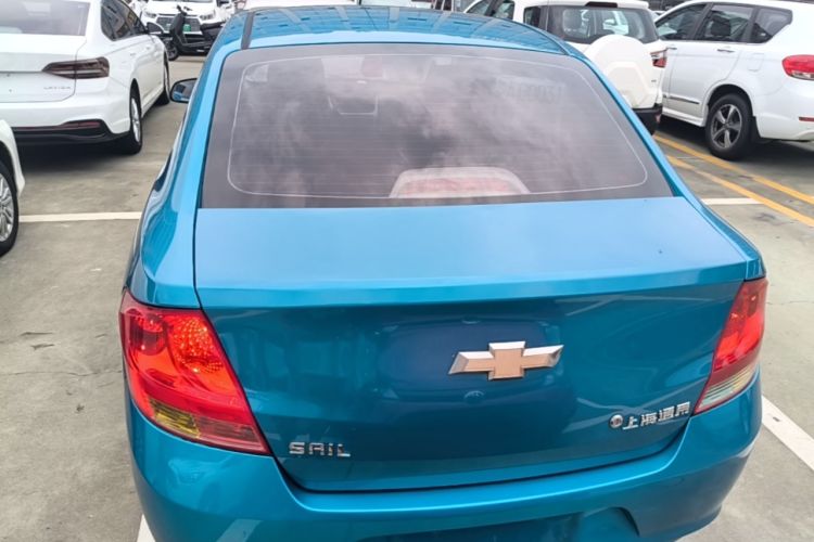 Used Chevrolet Sail 2013 Sedan 1.4L Manual Ideal Happiness Edition Rear