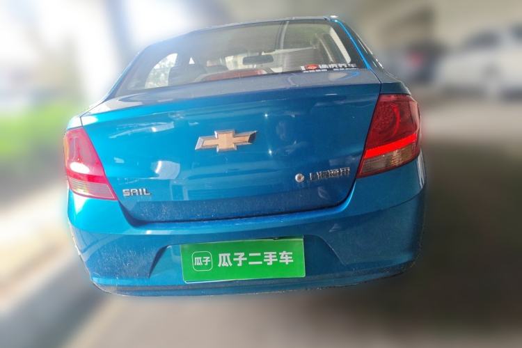 Used Chevrolet Sail 2013 Sedan 1.2L Manual Fashionable Happiness Edition Rear