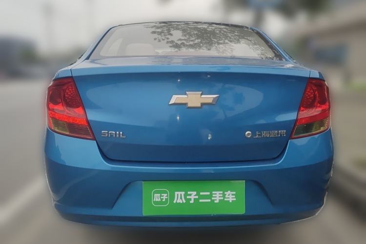 Used Chevrolet Sail 2013 Sedan 1.2L Manual Warm Edition Rear