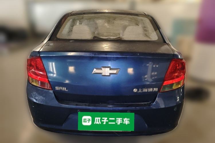 Used Chevrolet Sail 2013 Sedan 1.4L Manual Happiness Edition II Rear