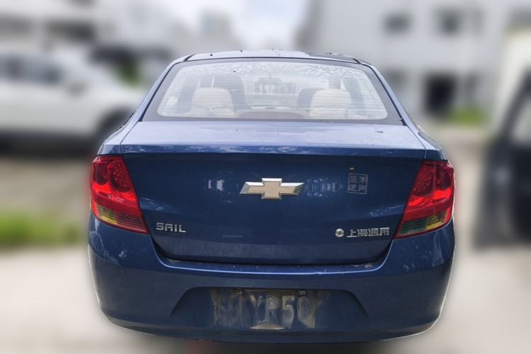Used Chevrolet Sail 2013 Sedan 1.4L Manual Ideal Edition Rear
