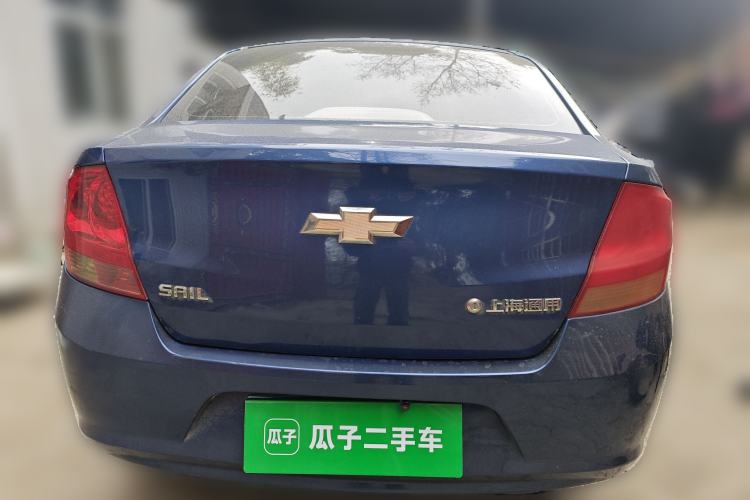 Used Chevrolet Sail 2013 Sedan 1.2L Manual Warm Edition Rear