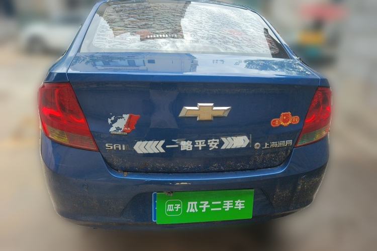 Used Chevrolet Sail 2013 Sedan 1.2L Manual Fashion Edition Rear